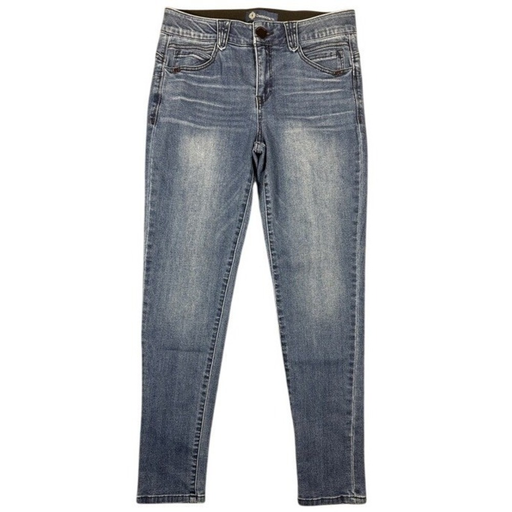 Democracy Absolution Skinny Jeans Womens 6 Medium Wash Blue High Rise B1593RJMJ